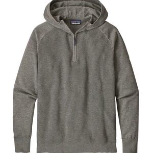 Patagonia Worn Wear Gray Men's Yewcrag Hoodie Hex Gray organic cotton size Small